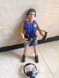 Action Man police, Hasbro international, inc de 1993, autêntico