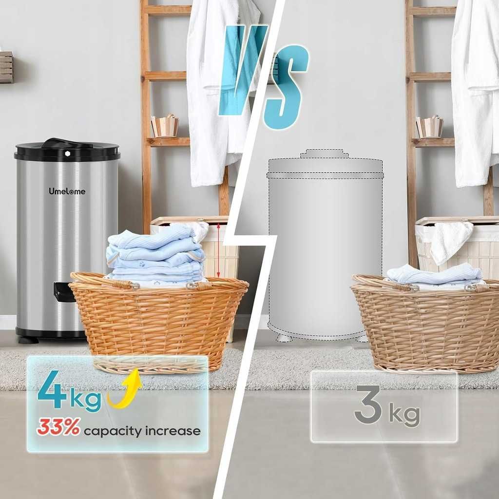 Wirówka do prania Umelome 4 kg Energy&Power Saving 3200 obr./min A-