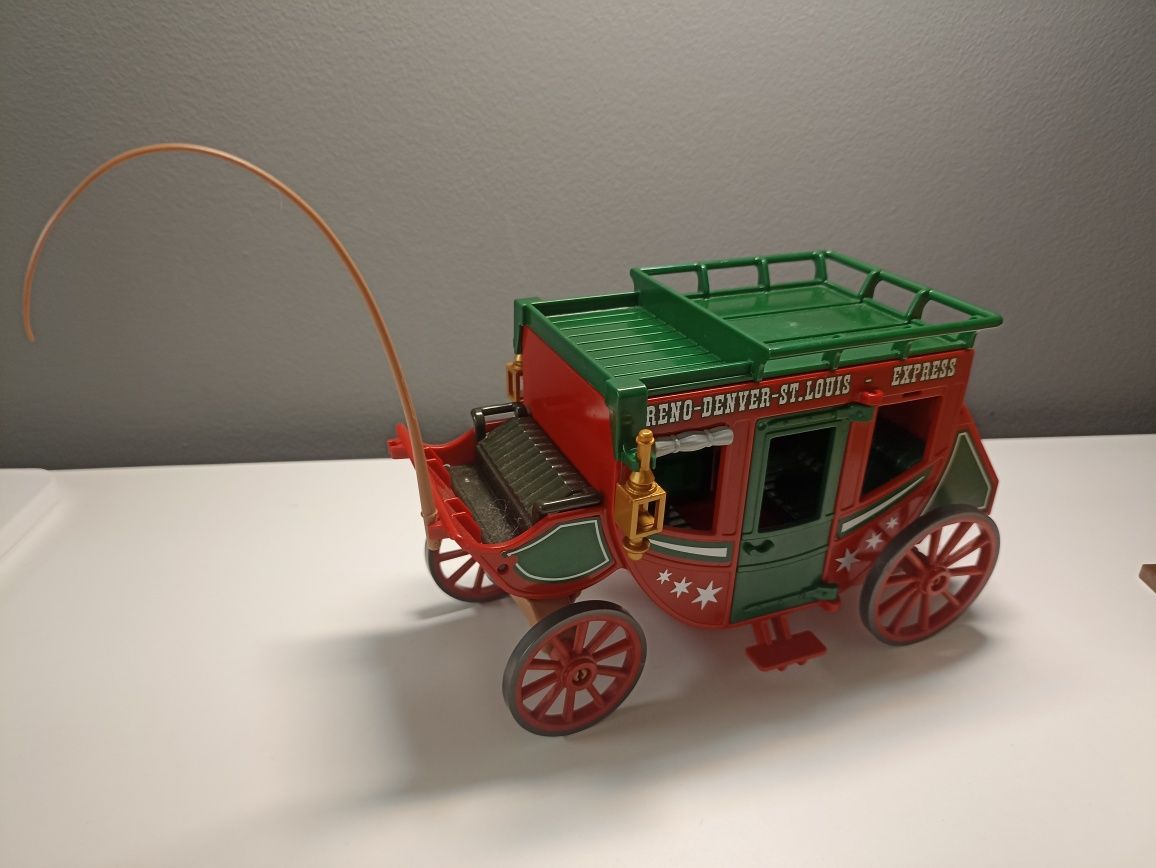 Zestaw Playmobil kowboje szeryf bank