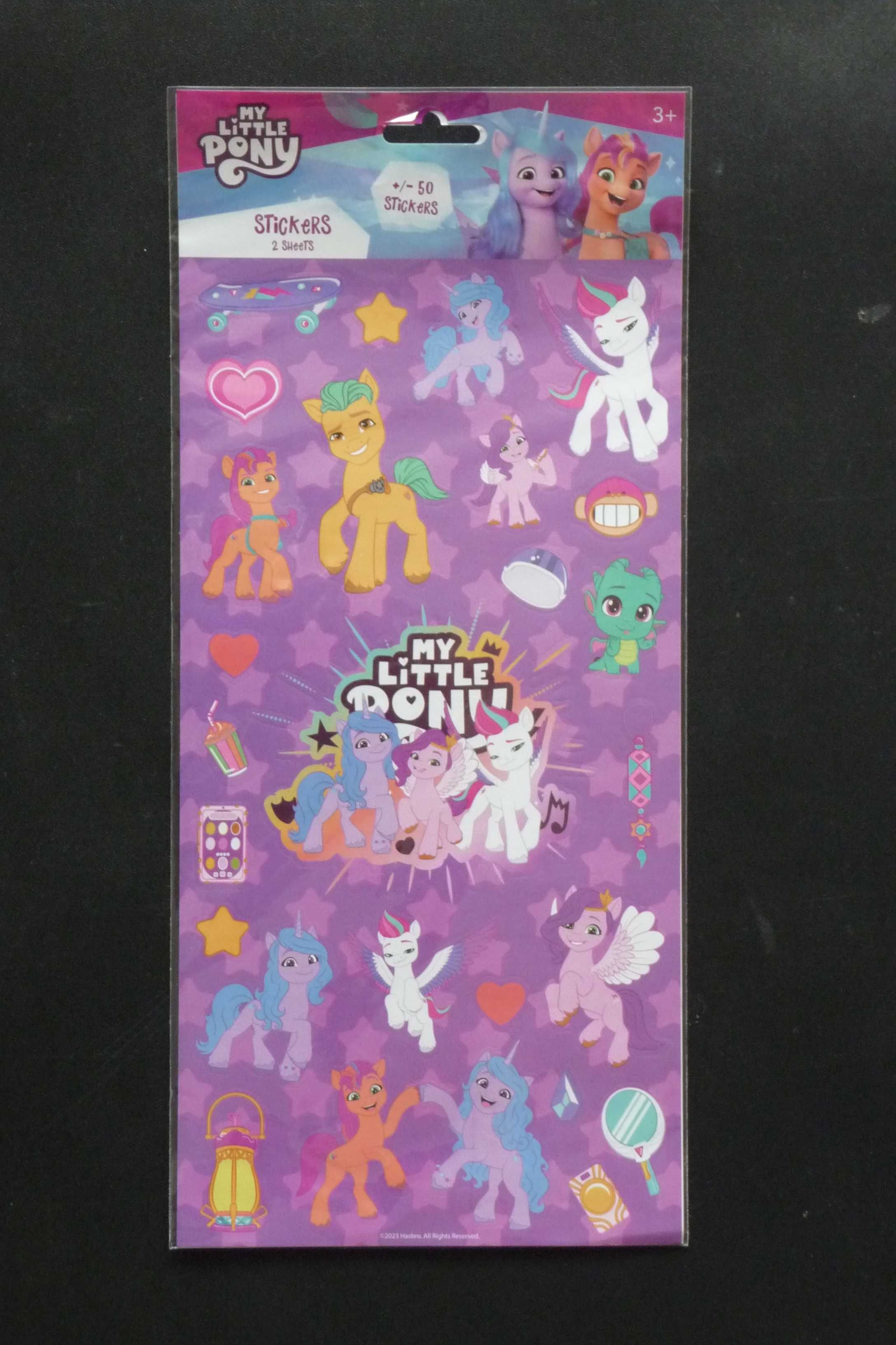 Naklejki z bohaterami bajki My Little Pony