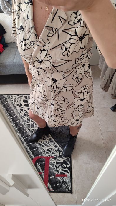 Vestido de linho