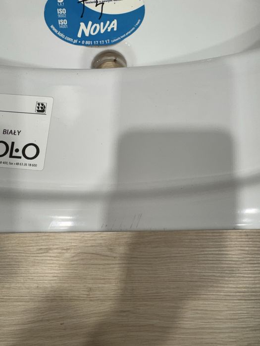 Umywalka koło 50x42 biała