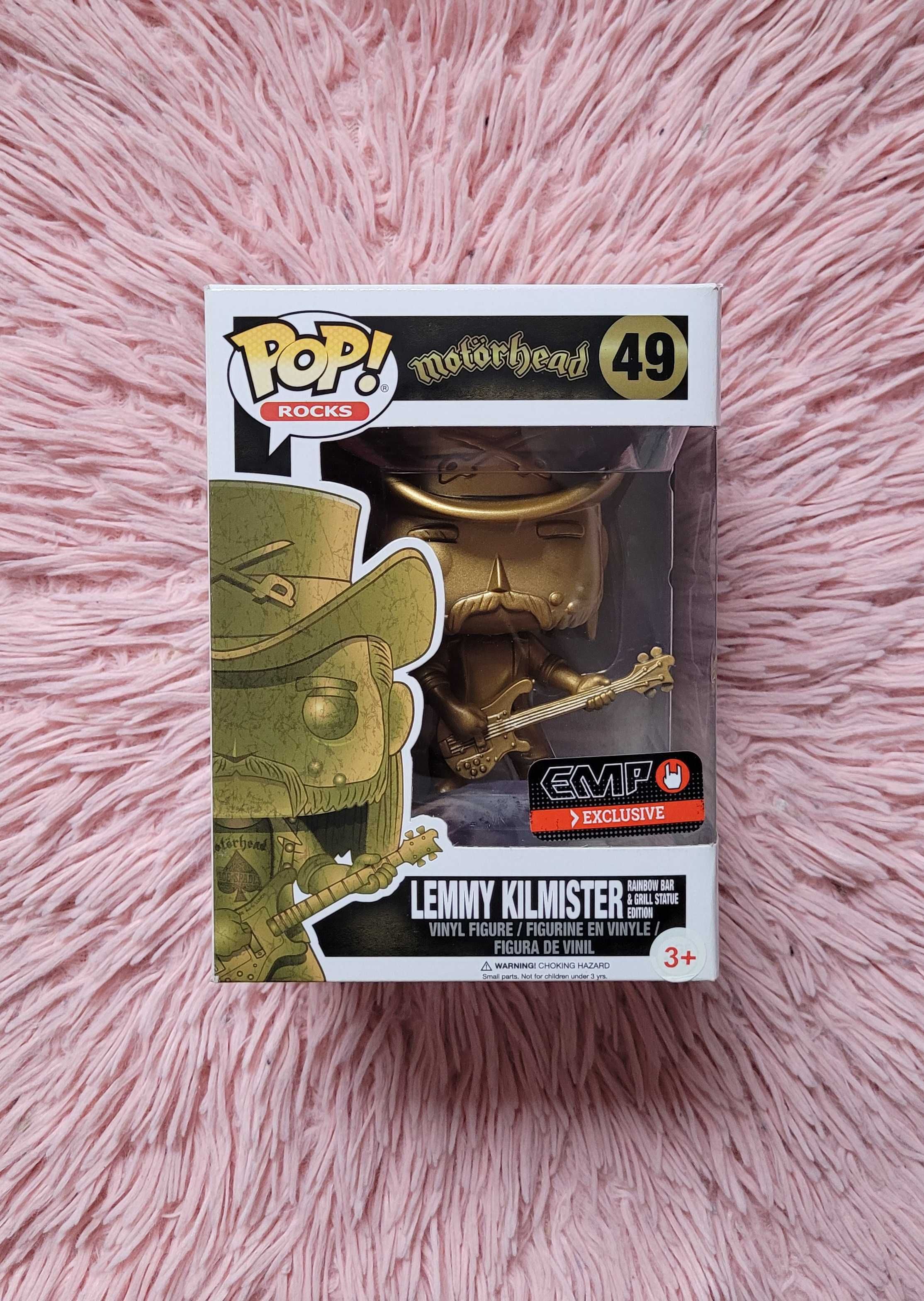 Figurka Funko POP! LEMMY KILMISTER WITH GUITAR Motorhead Exclusive #49