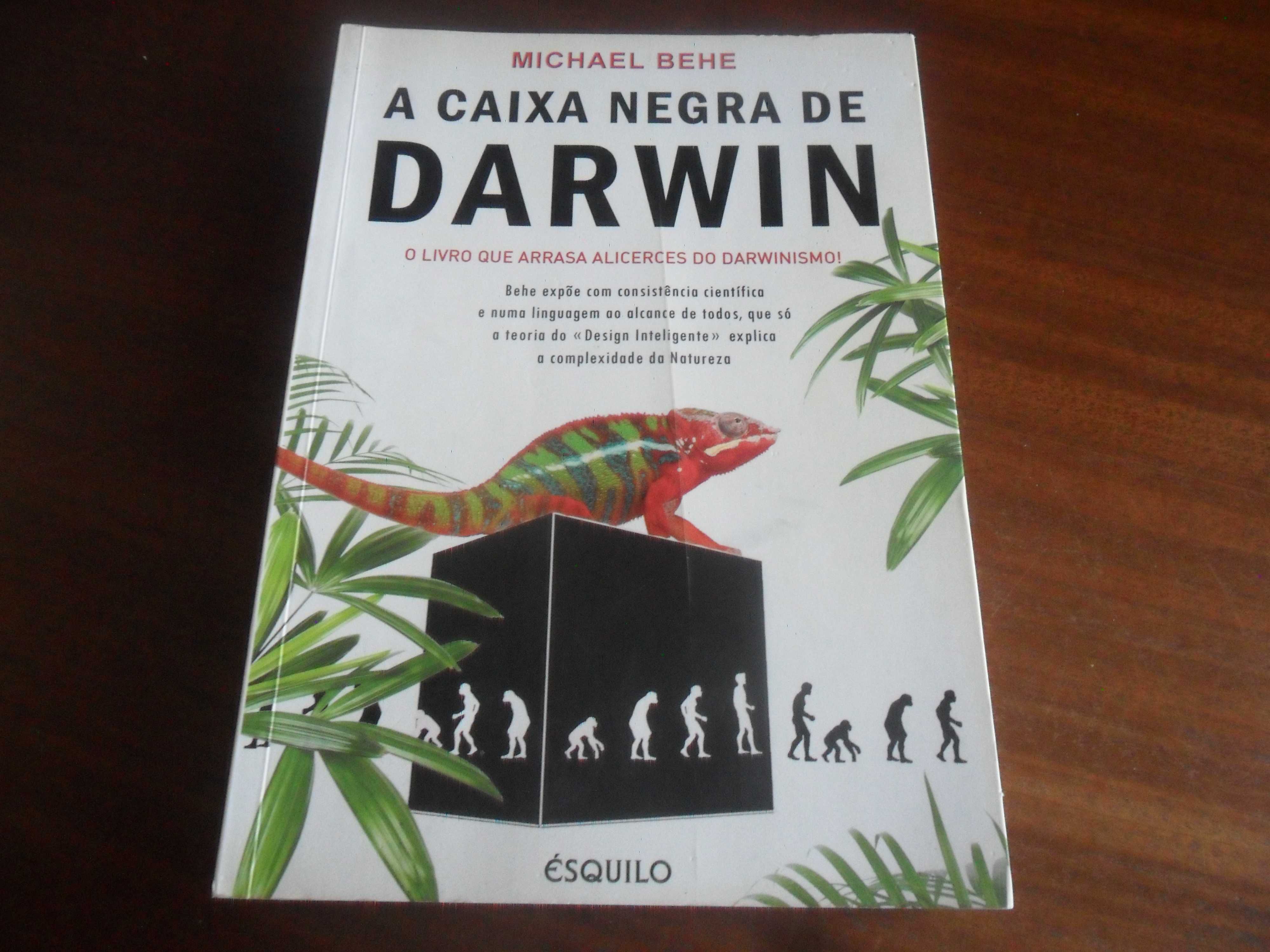 "A Caixa Negra de Darwin" de Michael Behe - 1ª Edição de 2008