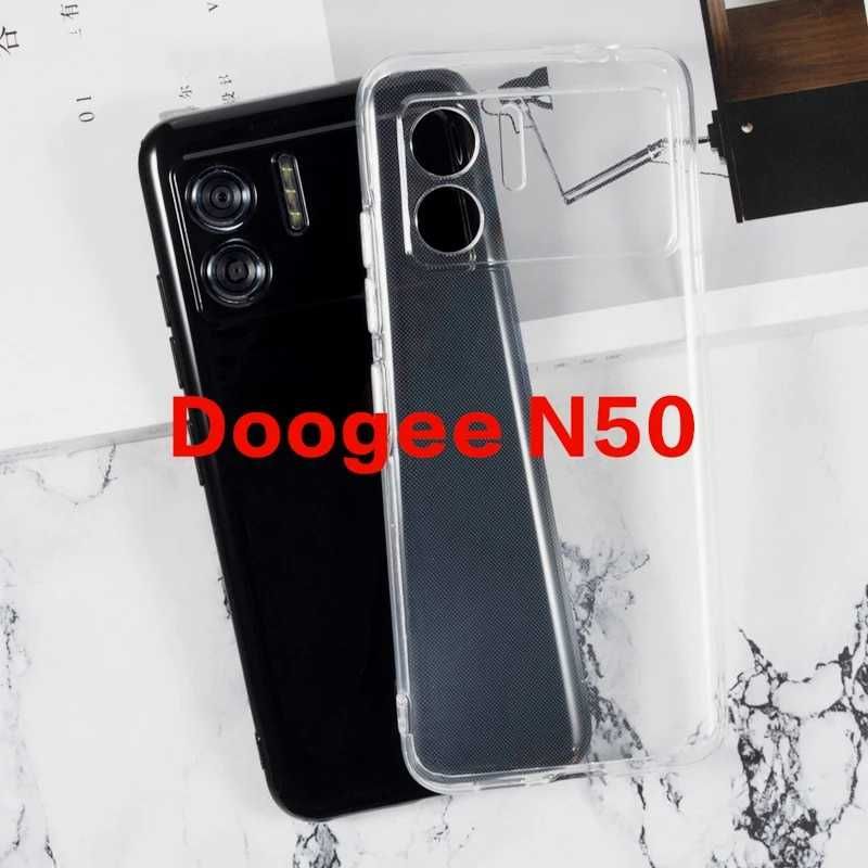 Стильный силиконовый чехол для DOOGEE N50