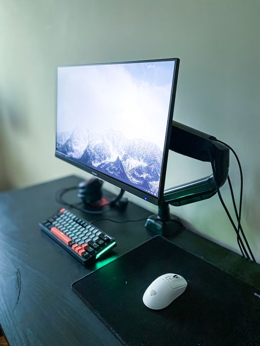 Monitor iiyama 165hz 24 cali + uhwyt do niego