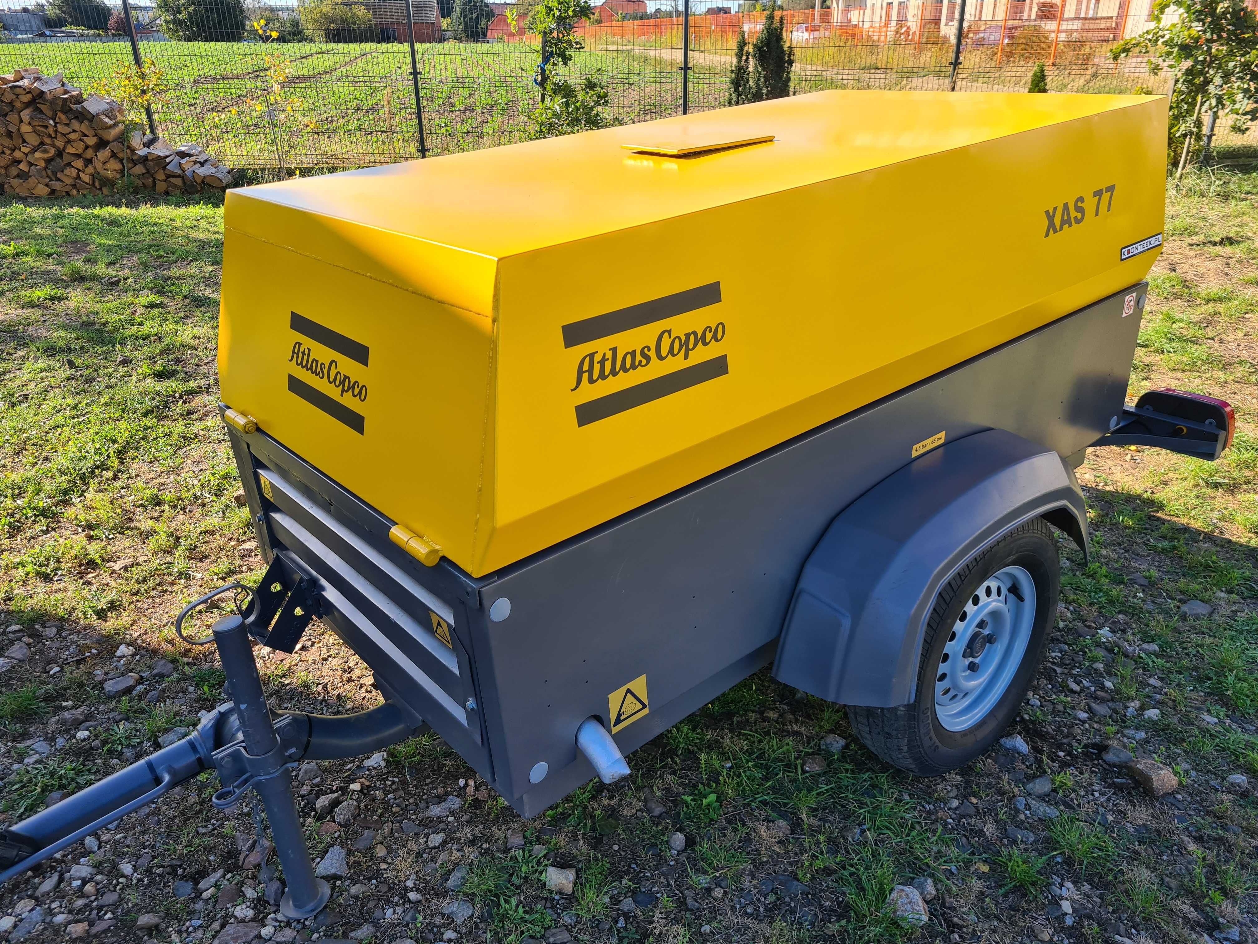 Kompresor ATLAS COPCO XAS 77, 4,30 m3
