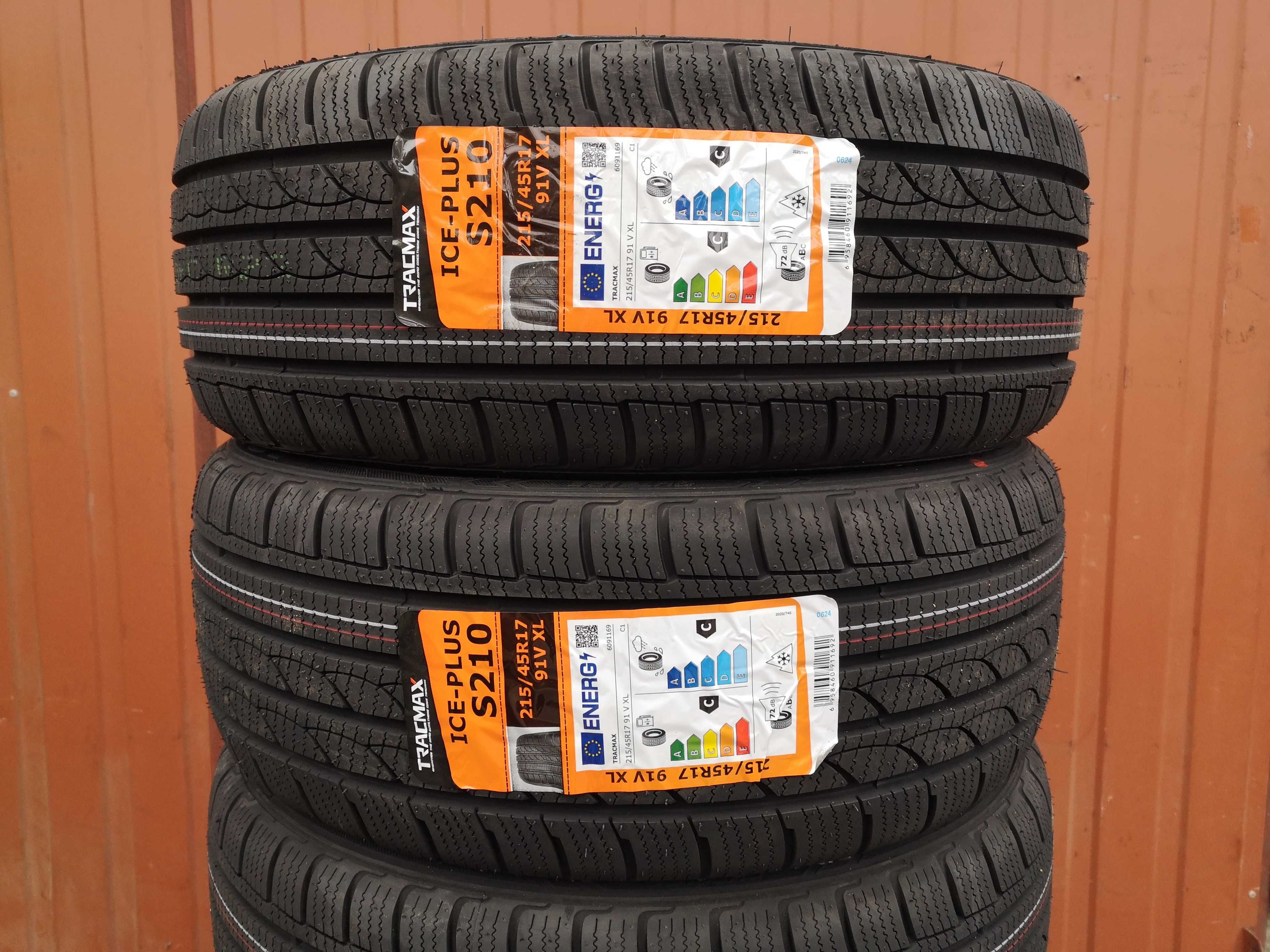 215/45 R17 91V XL - Tracmax Ice-Plus S210 (4 sztuki) NOWE