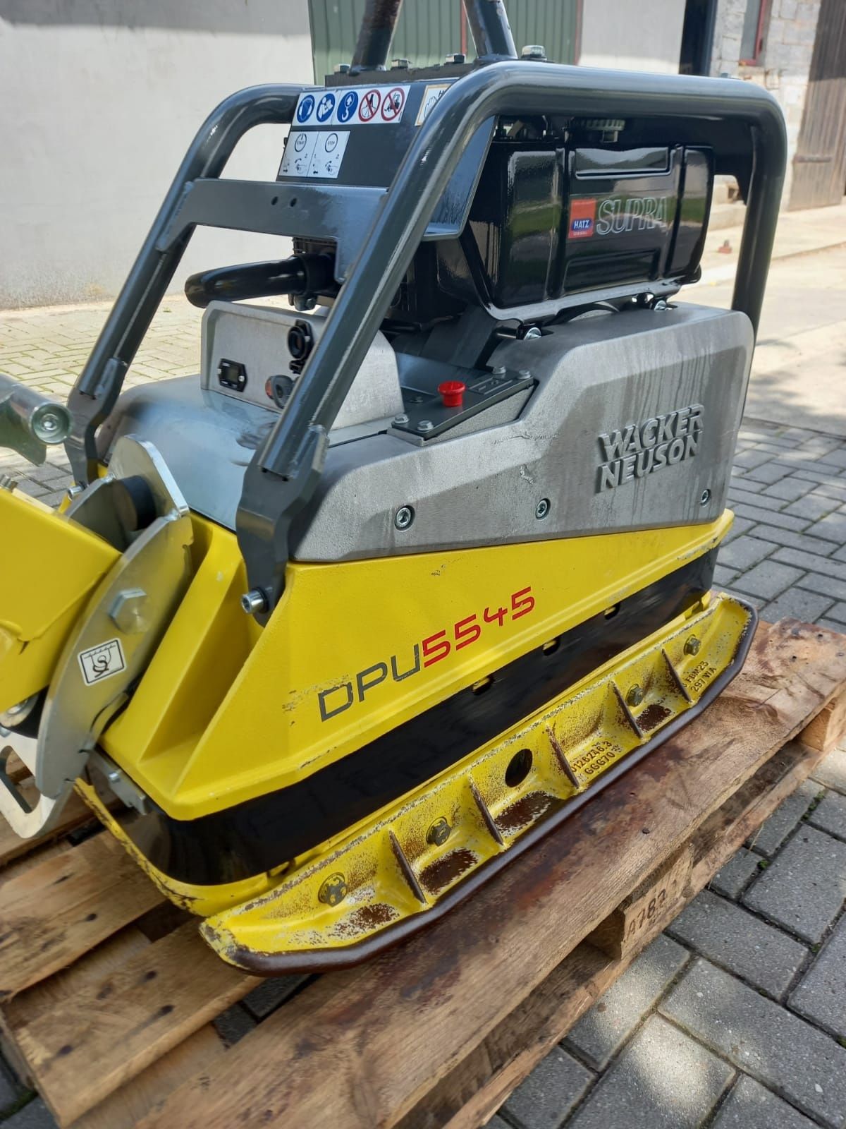 Wacker Neuson DPU 5545 z 2024roku jak Nowa zagęszczarka ubijarka płyta