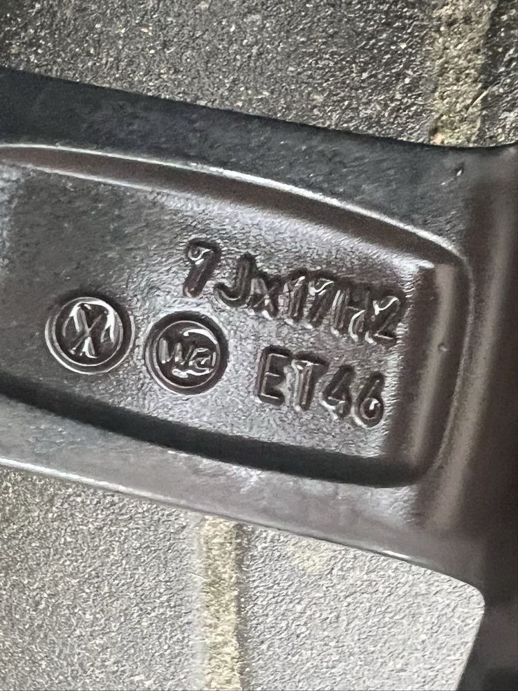 Koła letnie skoda kamiq rapid scala fabia  5x100 r17 rs