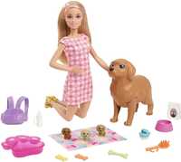 Barbie Mommy Dog Newborn Pups Барбі із собачкою новонароджені цуценята