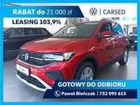 Volkswagen T-Cross Life Plus 1.0 TSI 115 KM DSG, 7-stopniowa Rabat do 21 000 zł