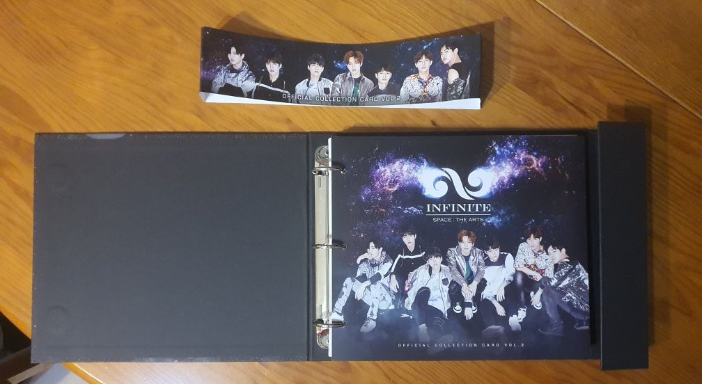 [Kpop] Infinite star card Binder Official + Fanmade Photocards