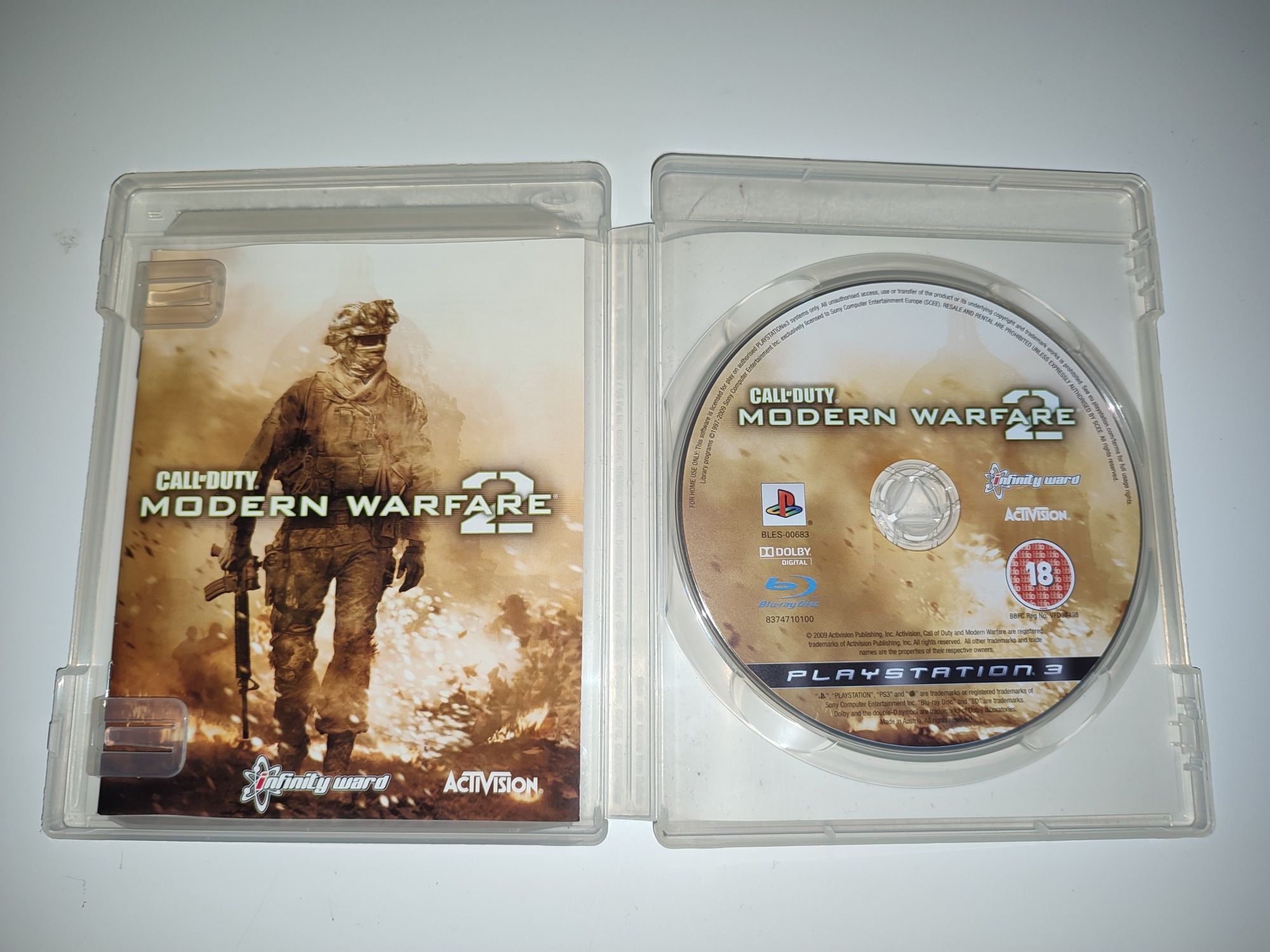 Gra Ps3 Call of Duty Modern Warfare 2 gry PlayStation 3 GTA V UFC