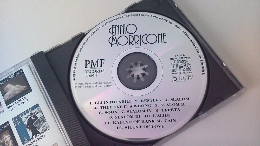 Ennio Morricone muzyka filmowa Peter`s Music Factory 1992 unikat
