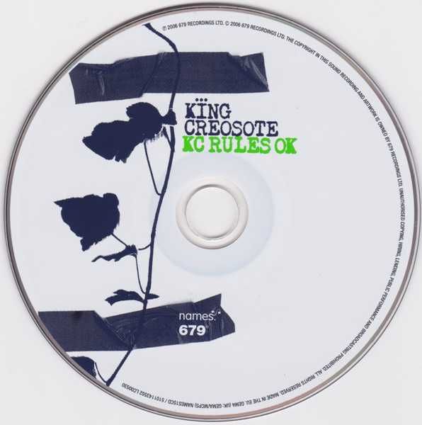 KING CREOSOTE cd KC Rules    super