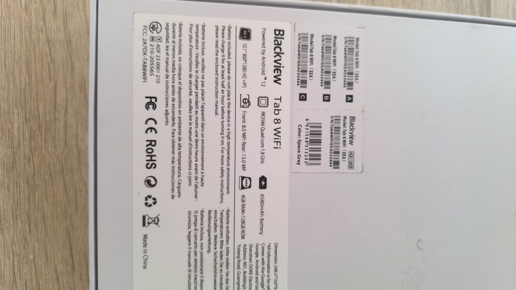 tablet Blackwiew