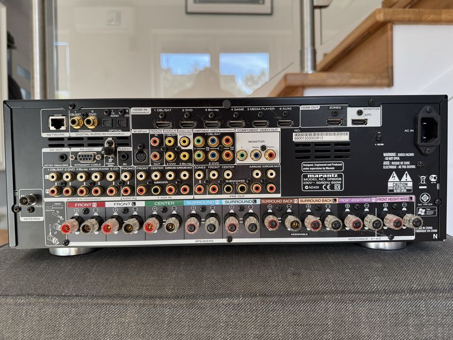 Amplituner Marantz SR6008 7.2 kino domowe