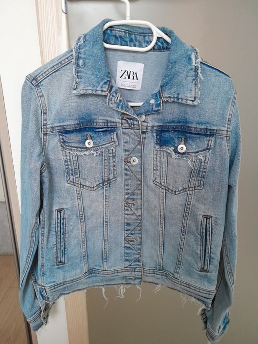 Kurtka jeansowa damska Zara S