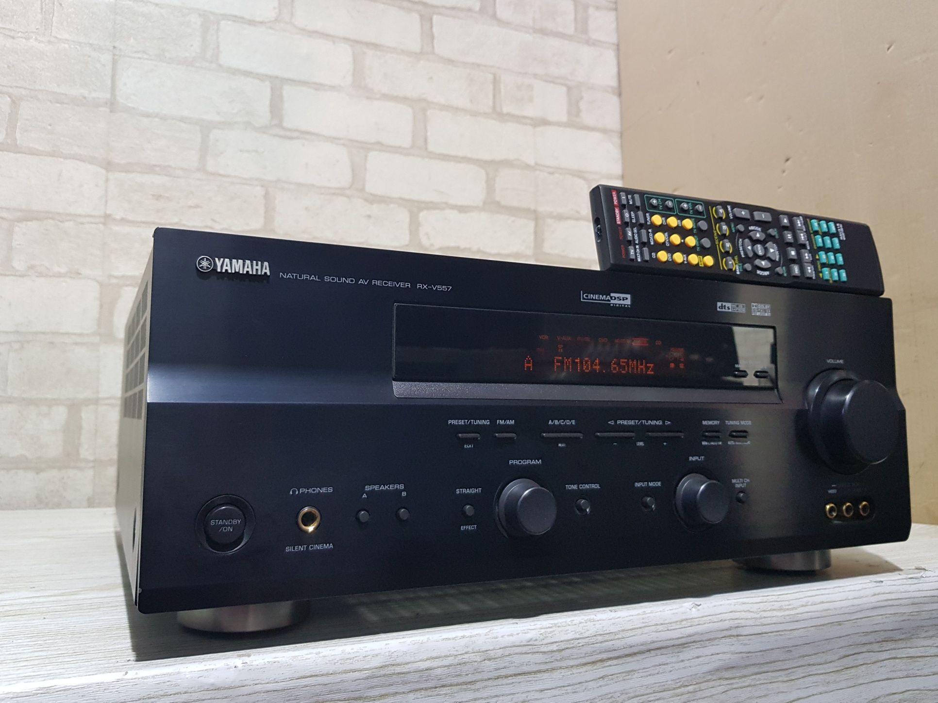 Пульт!6.1 AV ресивер Yamaha RX-V557  з Німеччини