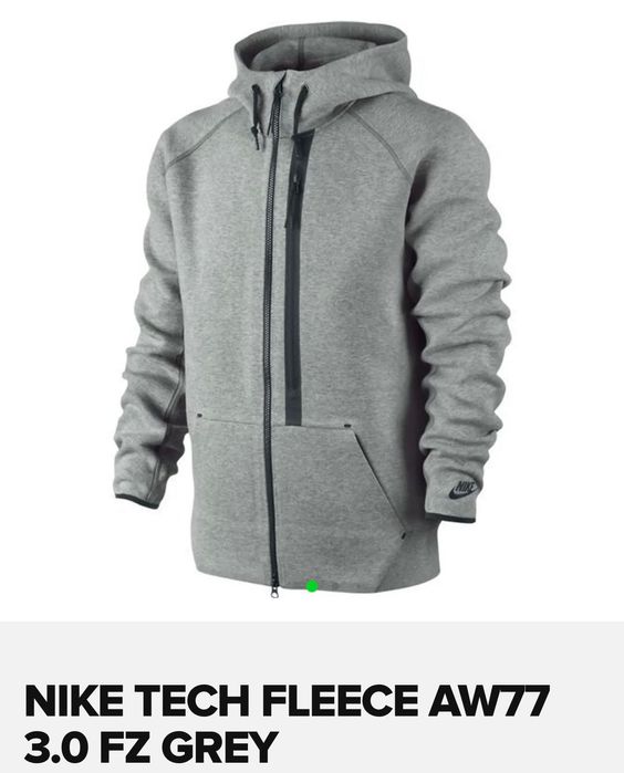 Кофта - бомбер куртка Nike Tech Fleece AW77 3.0 худі рМ-Л