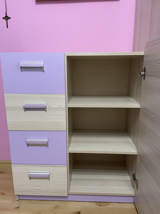 Komplet mebli Lorento (6 mebli oraz biurko narożne)