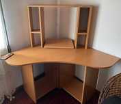 Secretaria de canto para computador