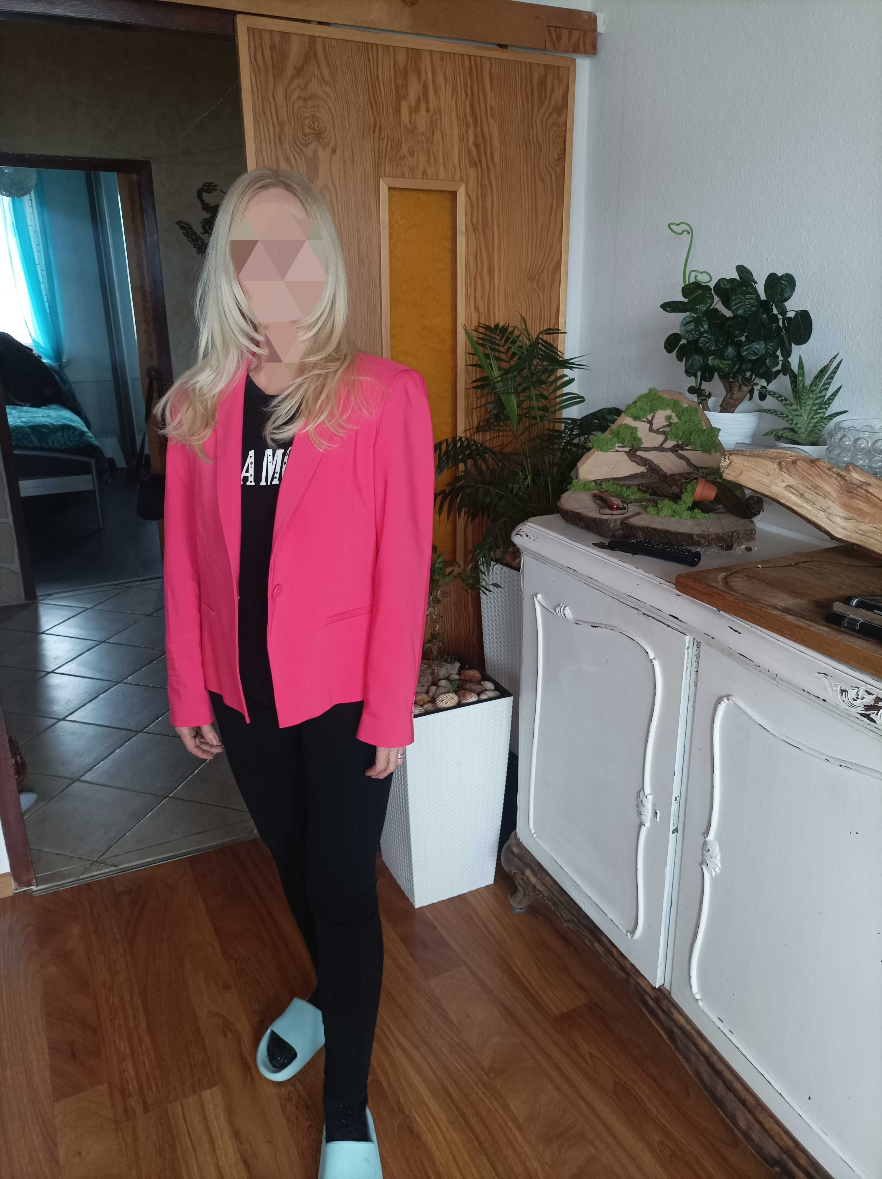 Marynarka rożowa Zara