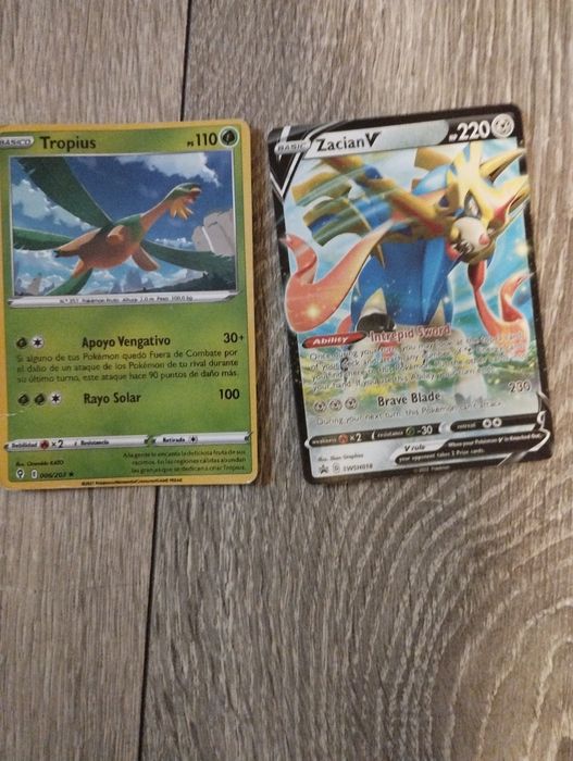 Cartas pokémon cada uma 1,50