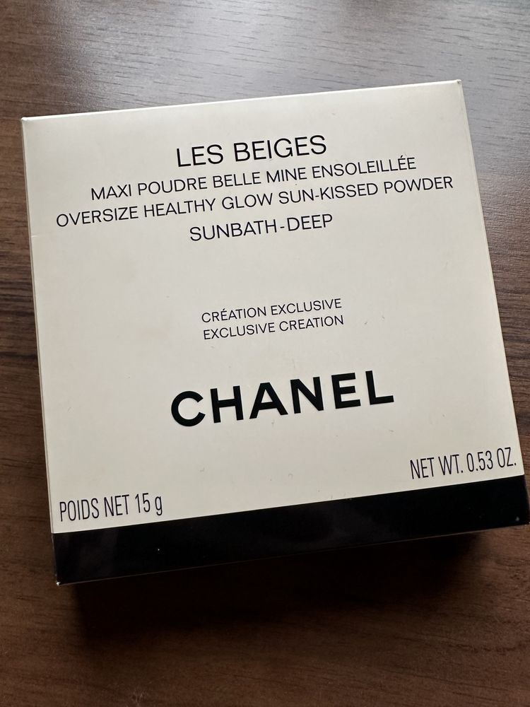 Chanel Les Beiges brozner oversize kolor Deep