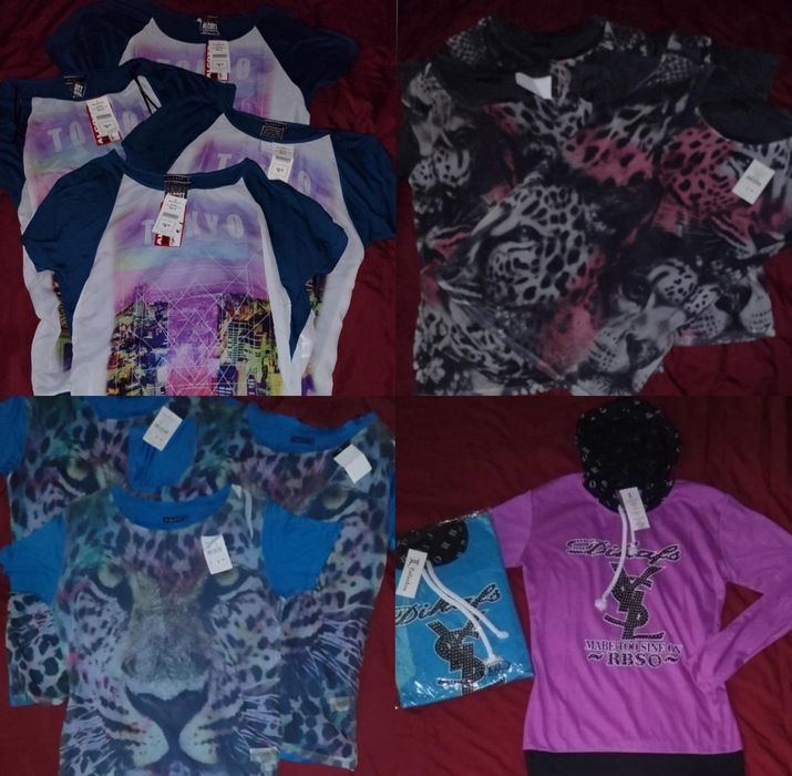 Огромным лотом 50шт женская новая одежда