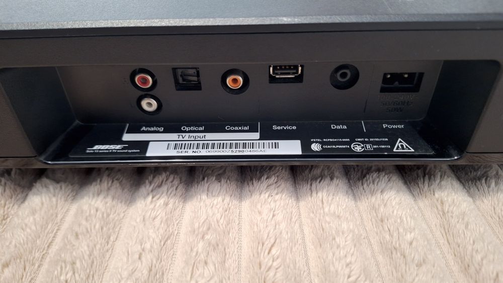 Głośnik TV BOSE SOLO 15 Series 2 100% sprawny. Bluetooth.  Pilot.