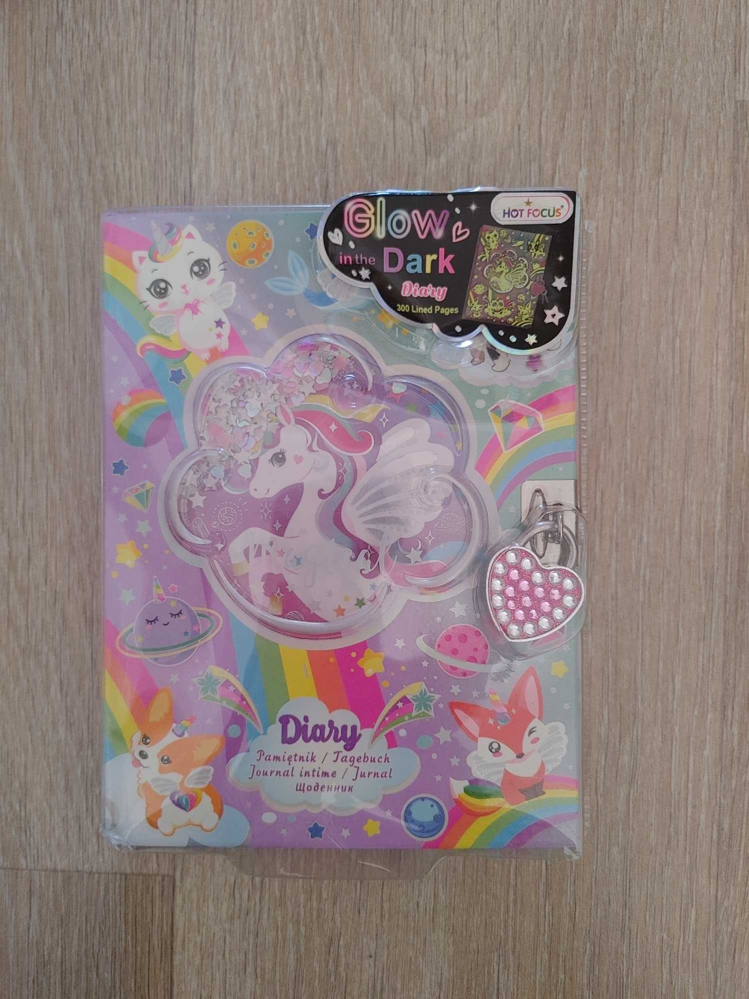 Pamiętnik jednorożec, kłódka, unicorn, smiki- smyk nowy