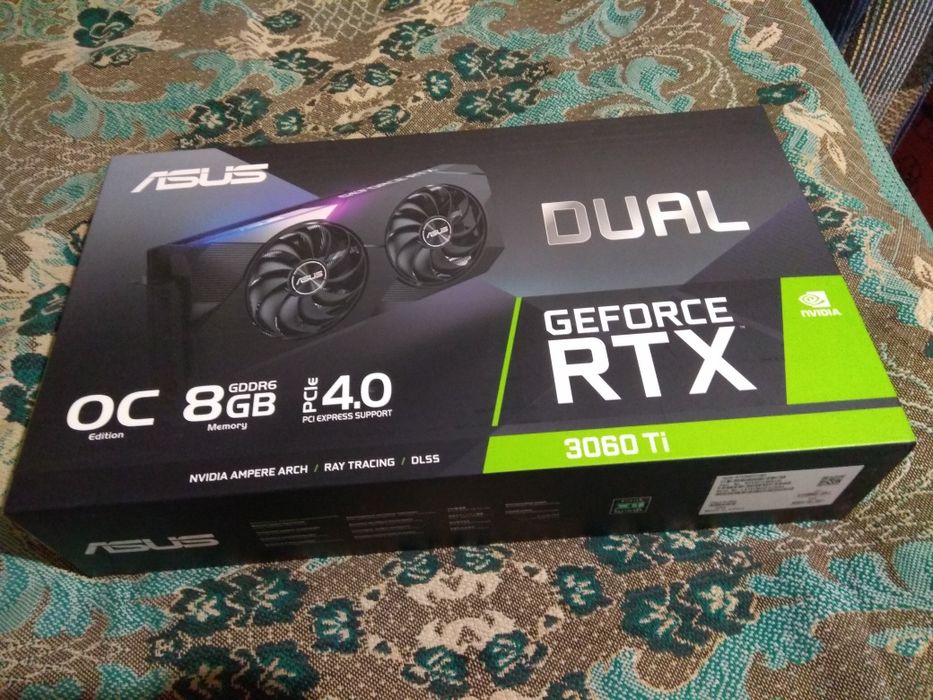 GeForce RTX3060ti Asus Dual 8Gb