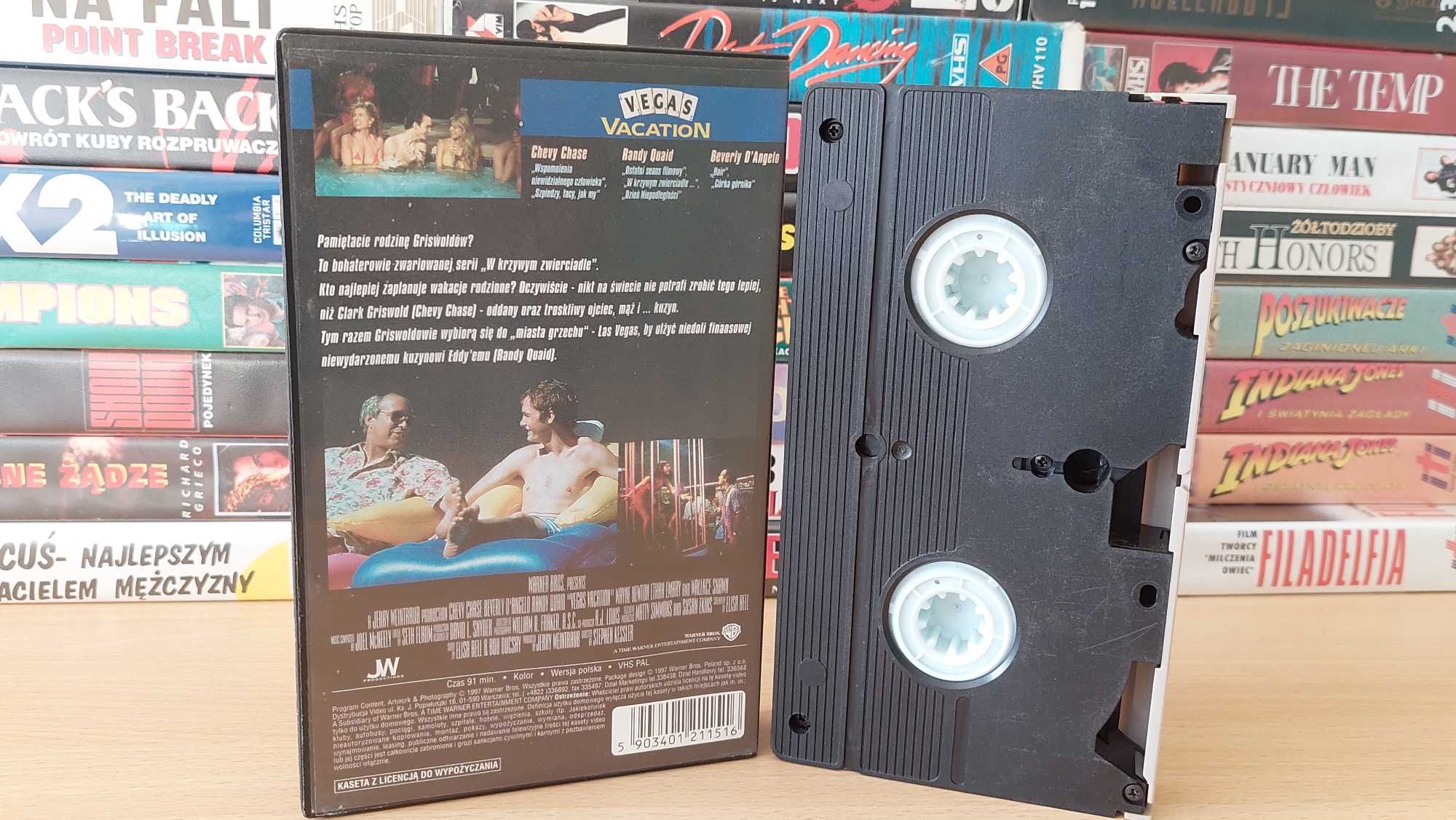 W Krzywym Zwierciadle: Wakacje w Vegas (Vegas Vacation) - VHS