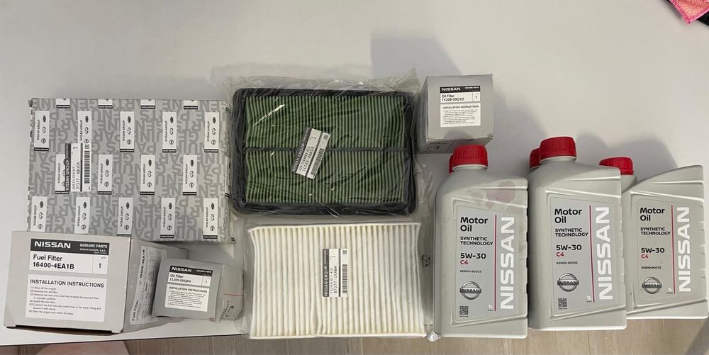 Material revisão Nissan Qashqai a diesel (apartir 2013)