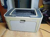 Лазерний принтер HP LaserJet P1505n, заправлений 100% + 2 картриджа