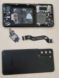 Шлейф на дисплей Samsung S21 plus G996  запчастини