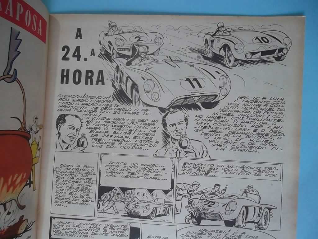 2 revistas "O FALCÃO" com histórias curtas de MICHEL VAILLANT
