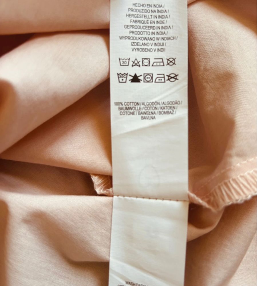 Bluzka 42/XL 100% bawełniana bufki rękawy bufiaste