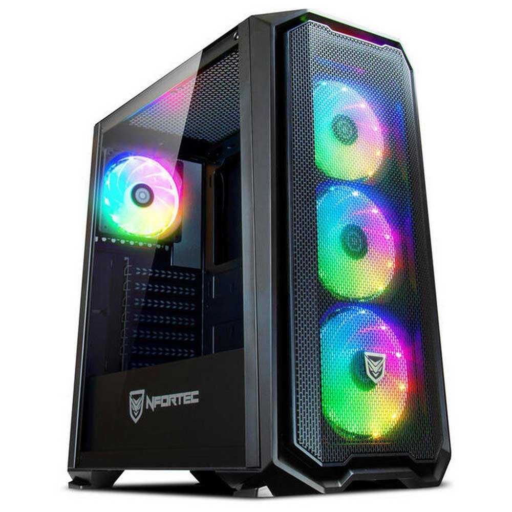 Obudowa Nfortec Krater RGB ATX Nowa