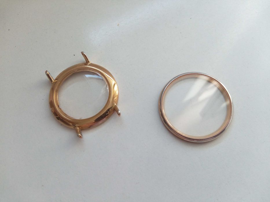 Tissot T882k koperta pozłacana PVD