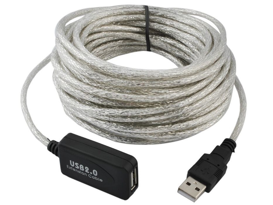 Przedłużacz Kabel Aktywny USB 2.0 AM-AF 10 M HIT!!