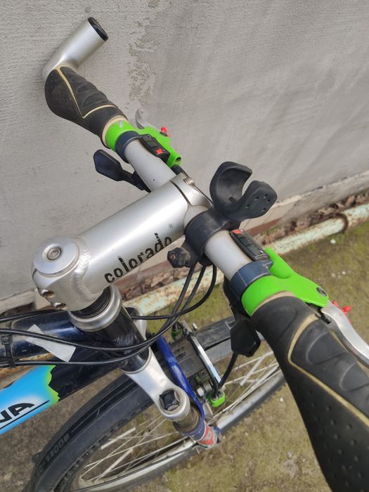 Велосипед Minerva hurricane (12.5кг) Deore Lx, Rockshox