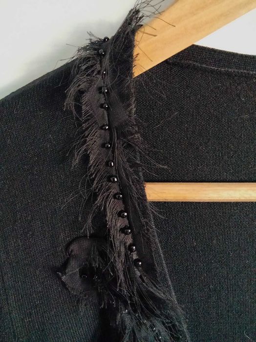 Casaco de malha preto Lola&Lisa