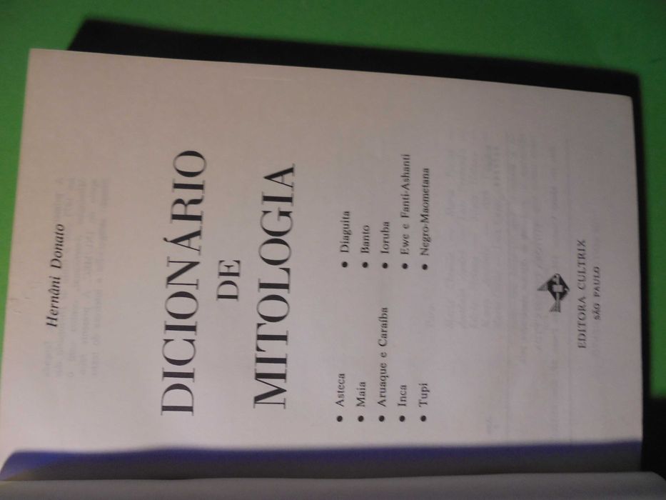 Donato (Hernâni);Dicionário de Mitologia