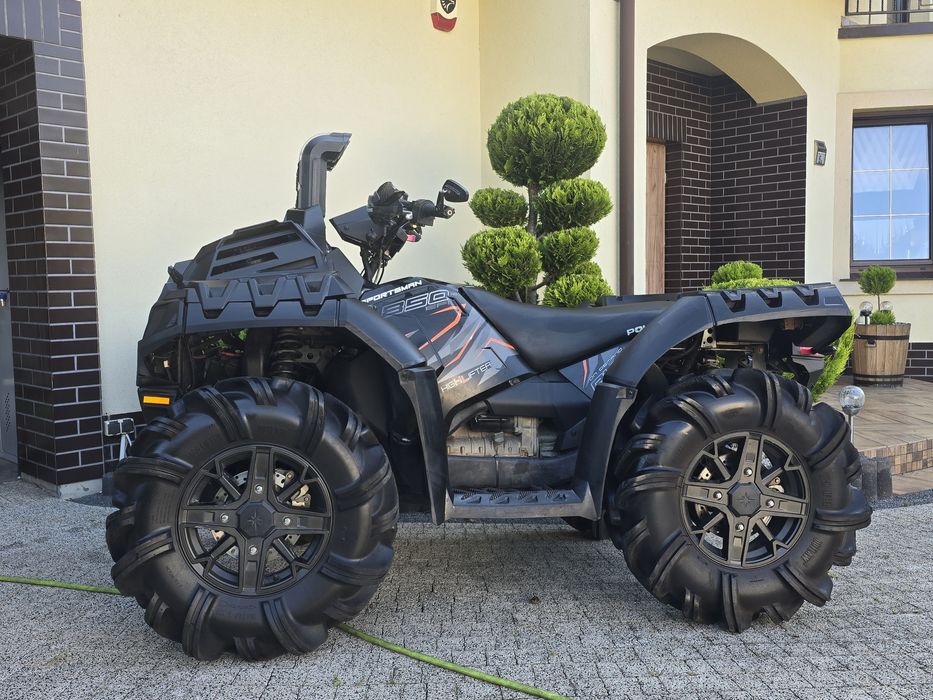 Polaris sportsman high lifter 850 zarejstrowany,doinwestowany