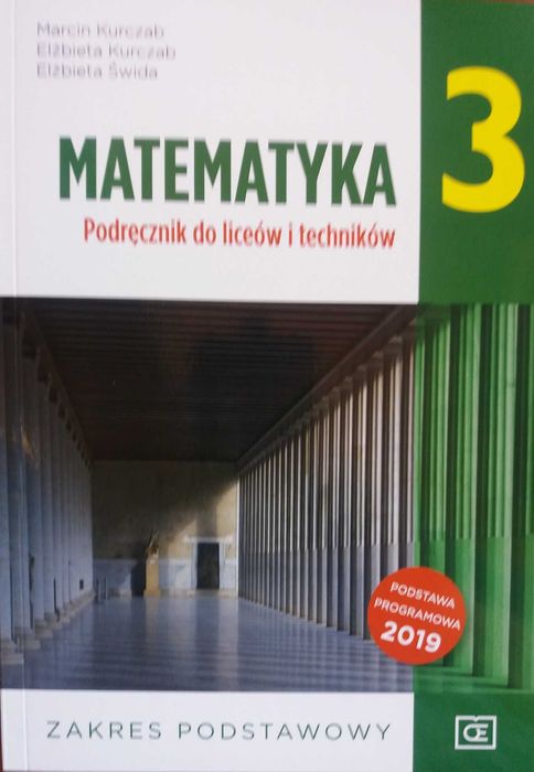 Matematyka 3 LO Podr. ZP Pazdro