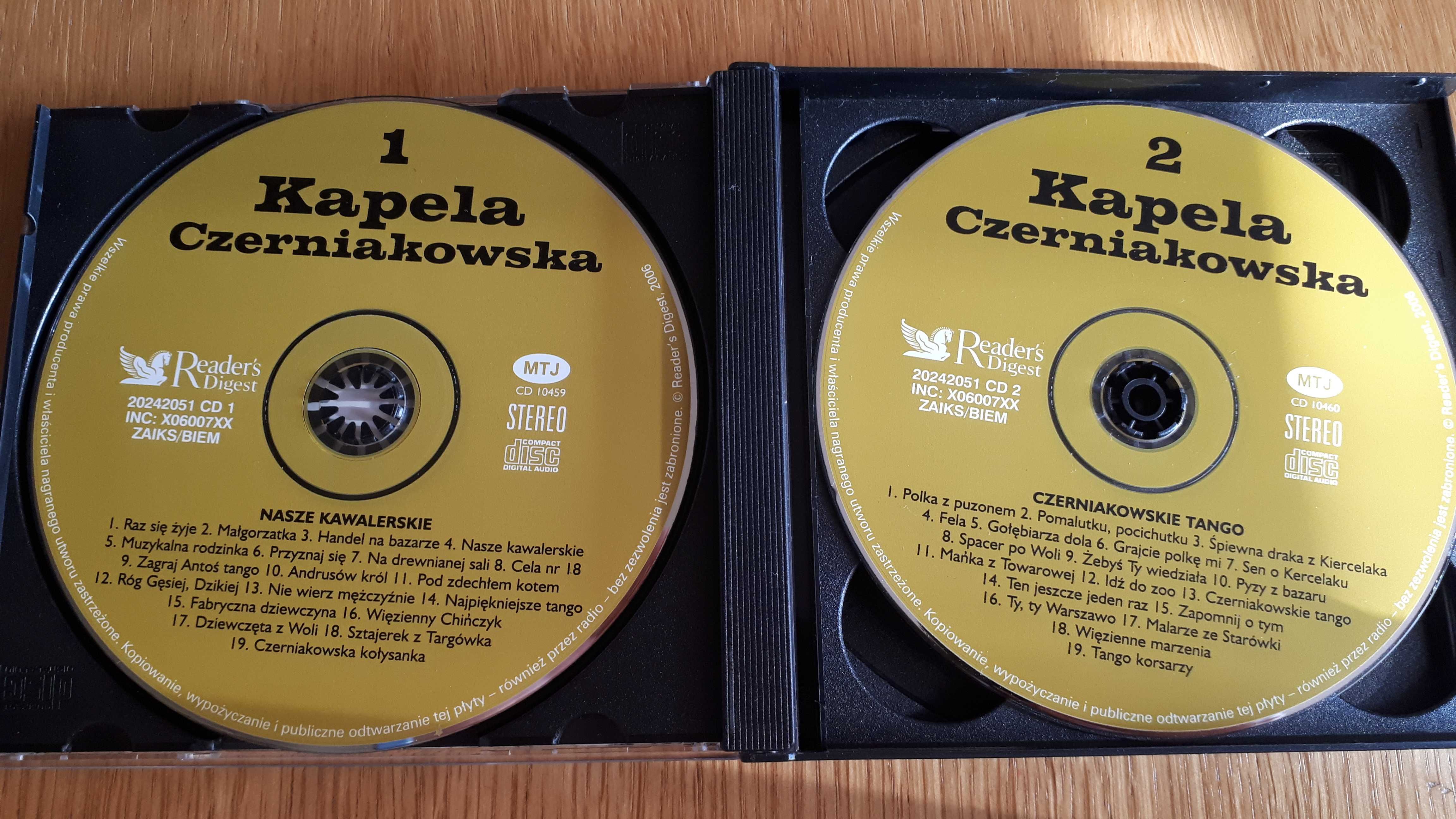 Album 3 x CD "Kapela Czerniakowska" 55 piosenek