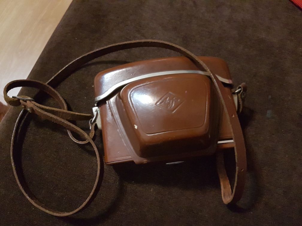 Aparat  kolekcjonerski zabytek Agfa Optima 500 compur